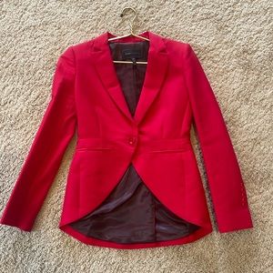 BCBG Red Blazer